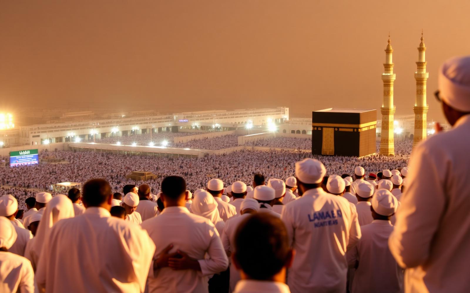 Pilgrims in Makkah